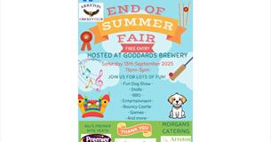 Isle of Wight, things to do, end of summer fair, arreton cricket club hosted by Goddards Brewery.