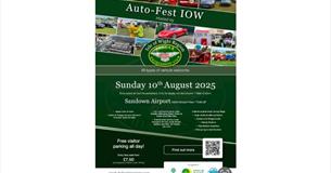 Isle of Wight, Things to do, Auto Fest IOW hosted by Isle of Wight Jaguar Enthusiasts Club, Sandown Airport