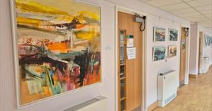 Isle of Wight, Things to do, Art Exhibition, Mountbatten Hospice. Newport