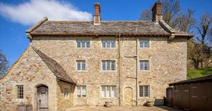 Exterior view of The Bowling Green Apartment at Carisbrooke Castle, self catering, historic place to stay, Isle of Wight