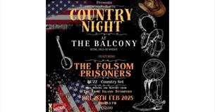Isle of Wight, things to do, Country Night at the Balcony, RYDE,