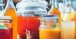 Variety of fermentations in a jar, The Garlic Farm, Isle of Wight, what's on, event, workshop, food