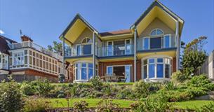 Outside view of The Sea House, Seaview, self catering, luxury, beach house