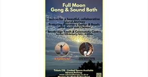 Isle of Wight, Things to do, Health and Wellbeing, Gong & Sound Bath, Full Moon, Bembridge