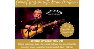 Isle of Wight, Things to do, Goddards Brewery, Sunset Sessions, Dean Friedman, Live Music