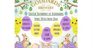 Isle of Wight, things to do, Easter at Goddards Brewery, Fair, poster