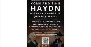 Isle of Wight, Things to do, HAYDN at Ryde Methodist Church, Come and Sing