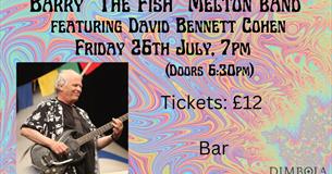 Barry The Fish Melton Band poster, Dimbola Museum & Galleries, Isle of Wight, event, what's on