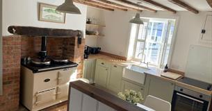 Farmhouse kitchen at Brading House, self catering, Isle of Wight