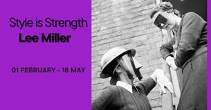 Style in Strength exhibition poster, Dimbola Museum & Galleries, what's on, event, Isle of Wight