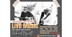 Isle of Wight, Things to do, Live Music, Star Coffee and Ail House, Ryde. Rick and Big Al