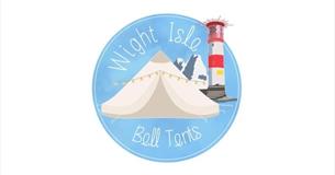 Wight Isle Bell Tents logo, glamping, camping, Isle of Wight, unique place to stay