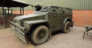 Vehicle at The Wight Military & Heritage Museum, Isle of Wight, Things to Do