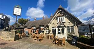 Outside front view of the Crab, pub, Shanklin, Isle of Wight