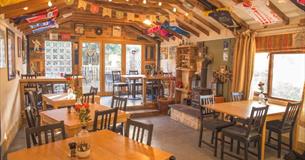 Isle of Wight, Eating Out, Pedallers Cafe, Newchurch, Interior Main