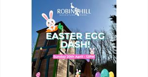 Isle of Wight, Things to do, Events, Robin Hill Adventure Park, East Egg Dash, Sunday 20th April 2025, 12pm