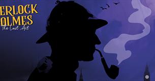 Silhouette of Sherlock Holmes, play at Quay Arts, theatre, Newport, Isle of Wight, event, what's on
