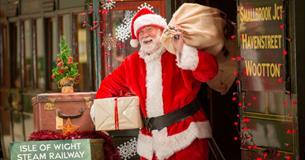 Isle of Wight, Things to Do, Christmas Events, Santa Specials Steam Railway, Havenstreet, Ryde