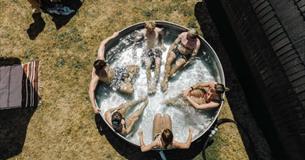 Ice bath Slomo Saunas at Tapnell Farm, wellness, Isle of Wight, event, what's on