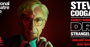 National Theatre Live poster of Steve Coogan, film screening at Quay Arts, theatre, what's on, event, Newport, Isle of Wight
