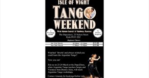 Isle of Wight, Things to do, Tango Weekend, Ryde