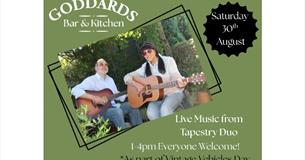 Isle of Wight, Things to do, Live Music, Goddards Brewery, Tapestry Duo