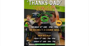 Isle of Wight, things to do, Fathers Day, VR racing and food, Sandown.