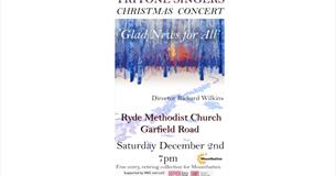 Isle of Wight, Things to do, Christmas Concert, Tritone Singers, Ryde Methodist Church, Ryde