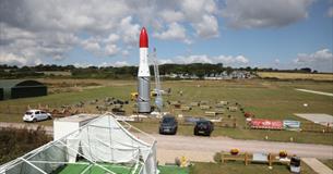 Black Arrow R3 replica, Wight Aviation Museum, Sandown, attraction, Isle of Wight history