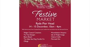 Isle of Wight, Things to do, Christmas, Market, Wightlink Ryde Pier Head.