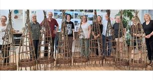 Isle of Wight, Things to do, Willow Weaving Workshop, Garlic Farm
