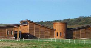 Outside view of Brading Roman Villa, Isle of Wight, Things to Do