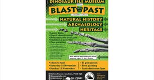 Blast from the Past event at Dinosaur Isle in Sandown, Isle of Wight, children's event, fossils
