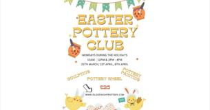 Easter Pottery Club at Isle of Wight Pottery, things to do, family fun, what's on
