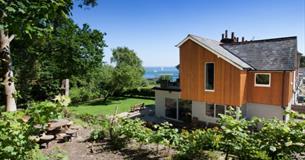 Exterior view of Woodland Cottage, Fort Victoria Cottages, Yarmouth, Isle of Wight, Self catering