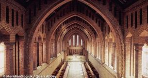Inside of the abbey at Quarr Abbey, Ryde, Isle of Wight, life at Quarr Abbey, what's on, event, island life, food and drink, live music
