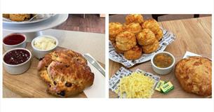 Olympic fruit and savoury scones at the Isle of Wight Pearl, summer event, what's on, food, local produce