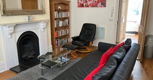 Living room at High Street Suites 3 apartment, Ventnor, Isle of Wight, Self Catering