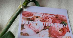Mother's Day card and flower, lunch at the Seaview Hotel, food, what's on, event, Isle of Wight