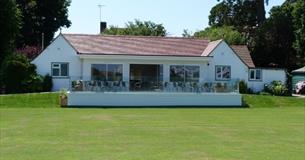 Outside view of the clubhouse at Ryde Lawn Tennis & Croquet Club, sports activities, Isle of Wight, Things to do