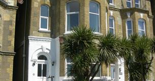 Outside view of the front of Bermuda House, Ventnor, Isle of Wight, self catering