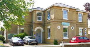 Outside view of Parterre Holiday Apartments, self-catering, Sandown