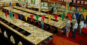 Isle of Wight, Things to Do, East Cowes, Jigsaw Puzzle Show, Display of Jigsaws
