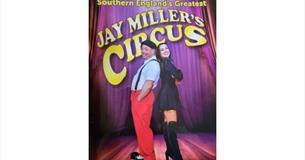 Jay Miller's Circus poster, family fun, Isle of Wight, what's on, event