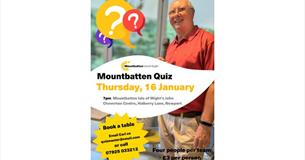 Mountbatten quiz poster, charity, Isle of Wight, community