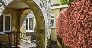 Outside view of The Old Rectory in Niton, self catering, apartment, Isle of Wight, historic property, Isle of Wight Stays property