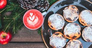 Plate of mince pies, Isle of Wight Donkey Sanctuary Christmas Day event, what's on