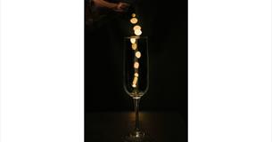 Champagne glass, Valentine's at The Fishbourne, food & drink, Isle of Wight