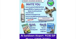 Wight Aviation Museum open day poster, history & heritage, what's on, event, Isle of Wight