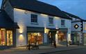 Outside view of the Crown & Bear in the evening, pub, Isle of Wight, eat & drink